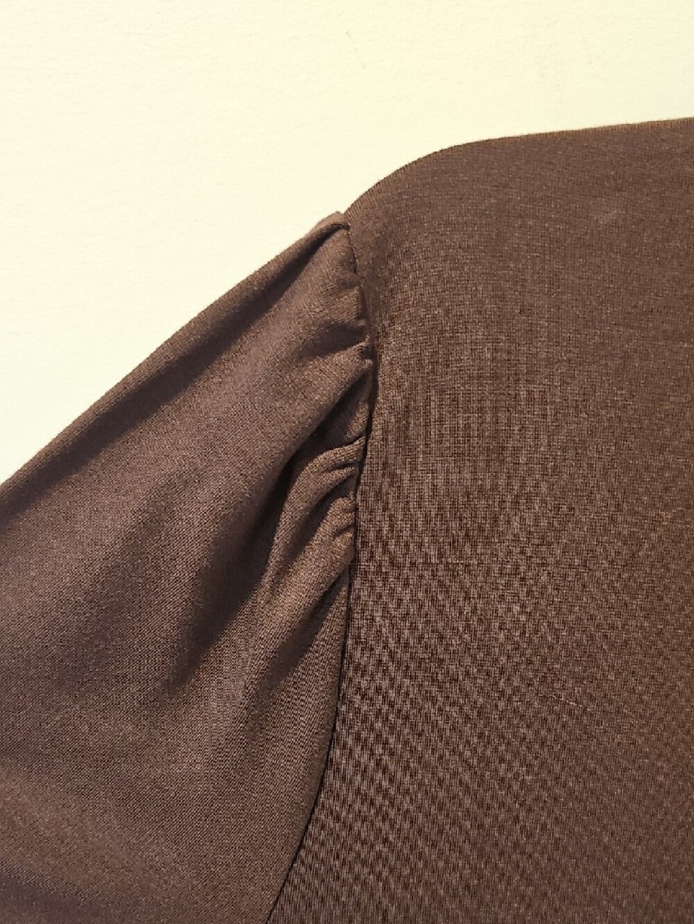 LOFT Ponte Mini Pocket Dress; EUC; Size 12; Brown - Picture 9 of 9